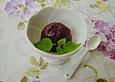 Blueberry-Ingwer-Fruchteis
