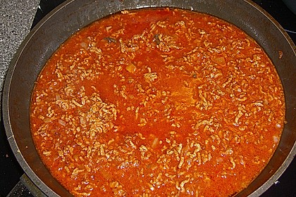 Nudelauflauf mit Sahneso&szlig;e