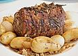 Albertos Schweinerollbraten mit Kr&auml;utern - Arista