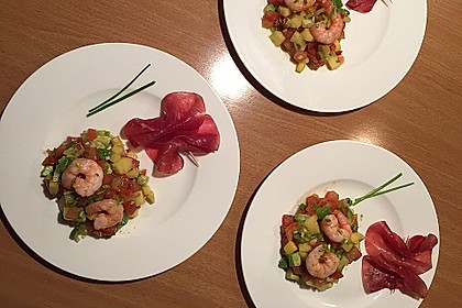 Avocado-Mango Salsa mit Garnelen 26