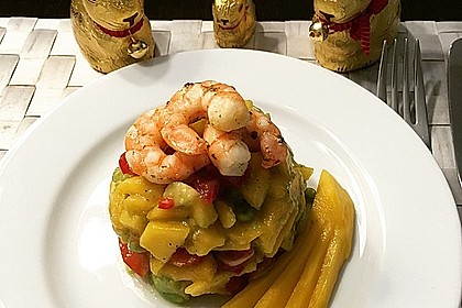 Avocado-Mango Salsa mit Garnelen 18