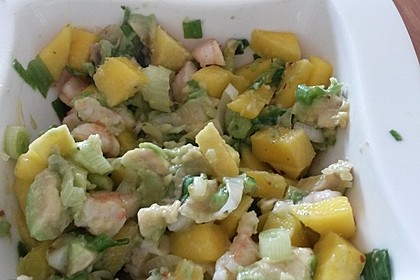 Avocado-Mango Salsa mit Garnelen 34