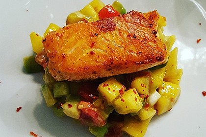 Avocado-Mango Salsa mit Garnelen 20