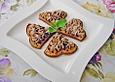 Schokoladen-Waffelkekse mit Schokofrosting