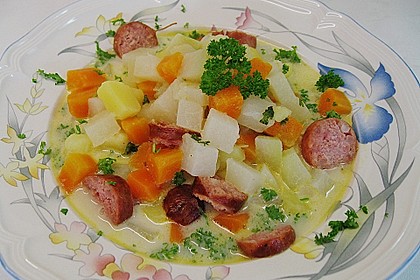 Kohlrabi-Suppentopf 1