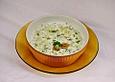Kalte Suppe mit Jogurt und Gurke