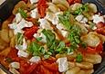 Gnocchi mit Tomaten und Mozzarella