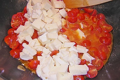 Gnocchi mit Tomaten und Mozzarella 4