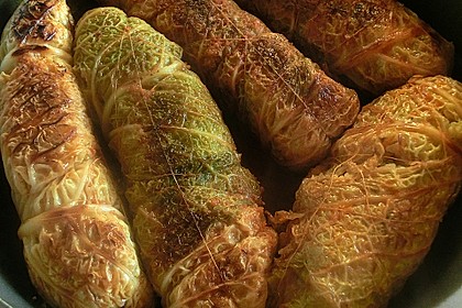 Wirsingroulade mit Bulgur 5