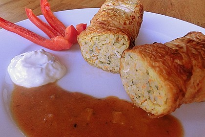 Wirsingroulade mit Bulgur 6