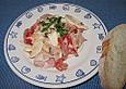 Eier-Schinken-Tomaten Salat