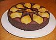Schokoladenkuchen Birne H&eacute;l&egrave;ne