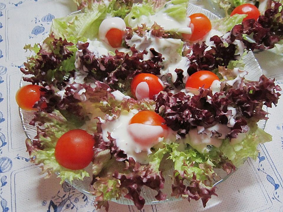 Lollo Rosso-Tomatensalat (Rezept mit Bild) von dieter1954 | Chefkoch.de