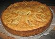 Apfelkuchen mit Mandelguss
