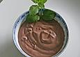 Minz-Schokoladen-Dessert mit Chili
