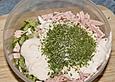 Fleischsalat mit Joghurt