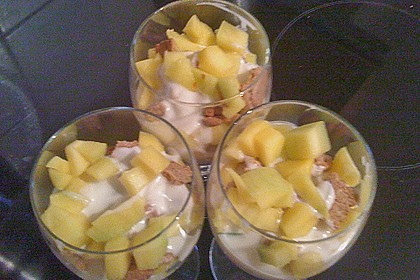 Mango-Joghurt Dessert