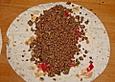 Tortillas mit Hackfleisch und Salsa Cruda