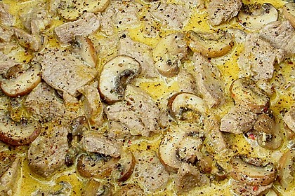 Feines Curry-Kalbsgeschnetzeltes mit Champignons 2