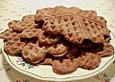 Brownie Waffeln