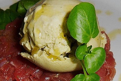 Brunnenkresse-Eis