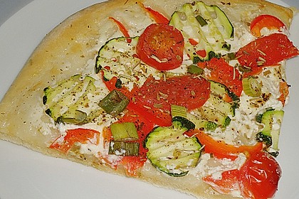 Mediterraner Flammkuchen 1