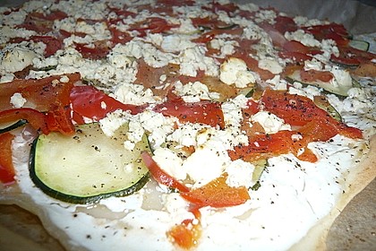 Mediterraner Flammkuchen 2