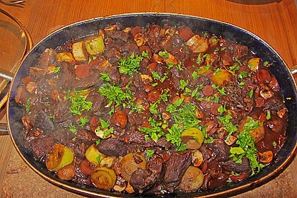 Albertos Bœuf Bourguignon
