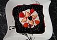 Heidelbeer-Vanillequark Dessert mit Erdbeeren