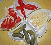 Spargel s&uuml;&szlig;-sauer eingelegt (Bild)