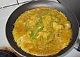 Curry-Omelette