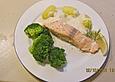 Lachs im Dampfgarer