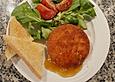 Gebackener Camembert in Aprikosensauce