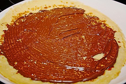Bananenpfannkuchen mit Nutella 7