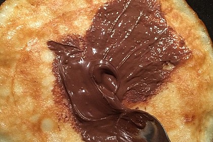 Bananenpfannkuchen mit Nutella 4