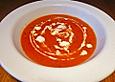 Paprikacremesuppe, scharf