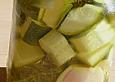 Zucchini s&uuml;&szlig;-sauer eingelegt, mediterran