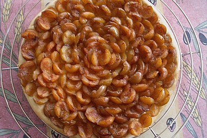 Hefebodenteig f&uuml;r Pflaumen oder Mirabellenkuchen 6