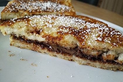 Stuffed Chocolate French Toast 4