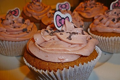 Strawberry Frosting für Cupcakes 10