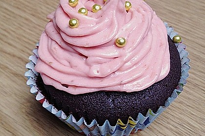 Strawberry Frosting für Cupcakes 2