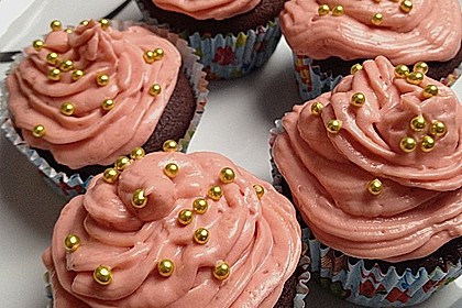 Strawberry Frosting für Cupcakes 6