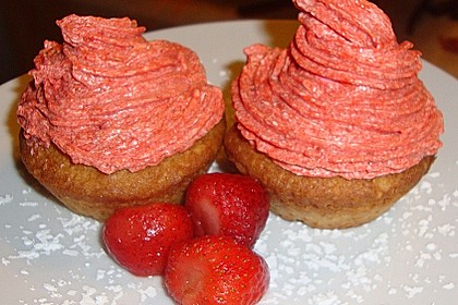 Strawberry Frosting für Cupcakes 25