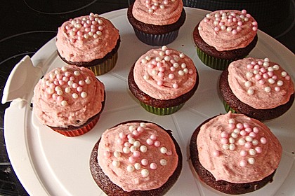 Strawberry Frosting für Cupcakes 23