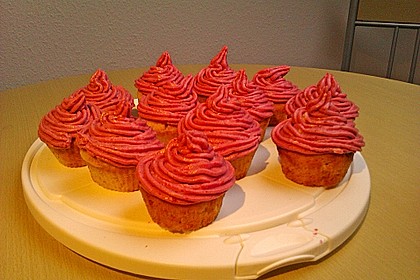 Strawberry Frosting für Cupcakes 22