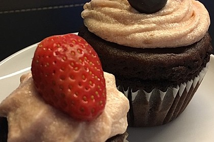 Strawberry Frosting für Cupcakes 8