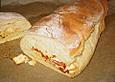 Warmes Fladenbrot mit Schafsk&auml;se