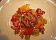 Schweinemedaillons mit Gem&uuml;se-Pfifferling-Salat