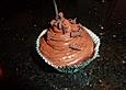 Double Chocolate Cream Cupcakes