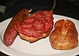 Salami aus reinem Schweinehack